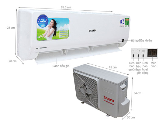 dieu-hoa-treo-tuong-Sanyo-inverter-1-chieu-18000Btu-SAPKCRV18WGS